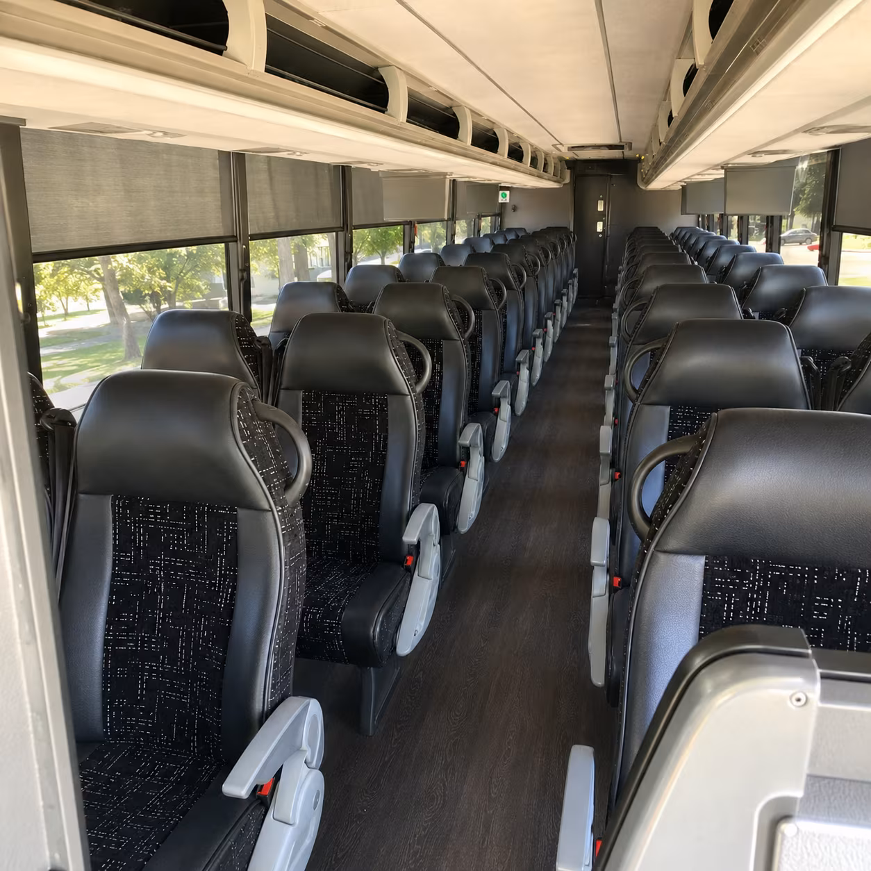 cedar rapids charter bus interior gallery