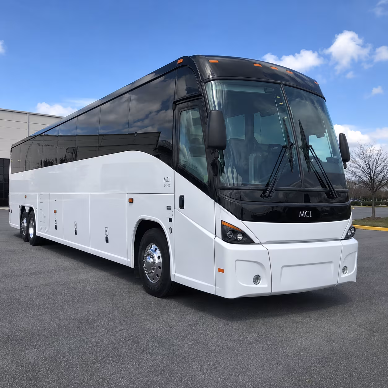 cedar rapids charter bus services exterior
