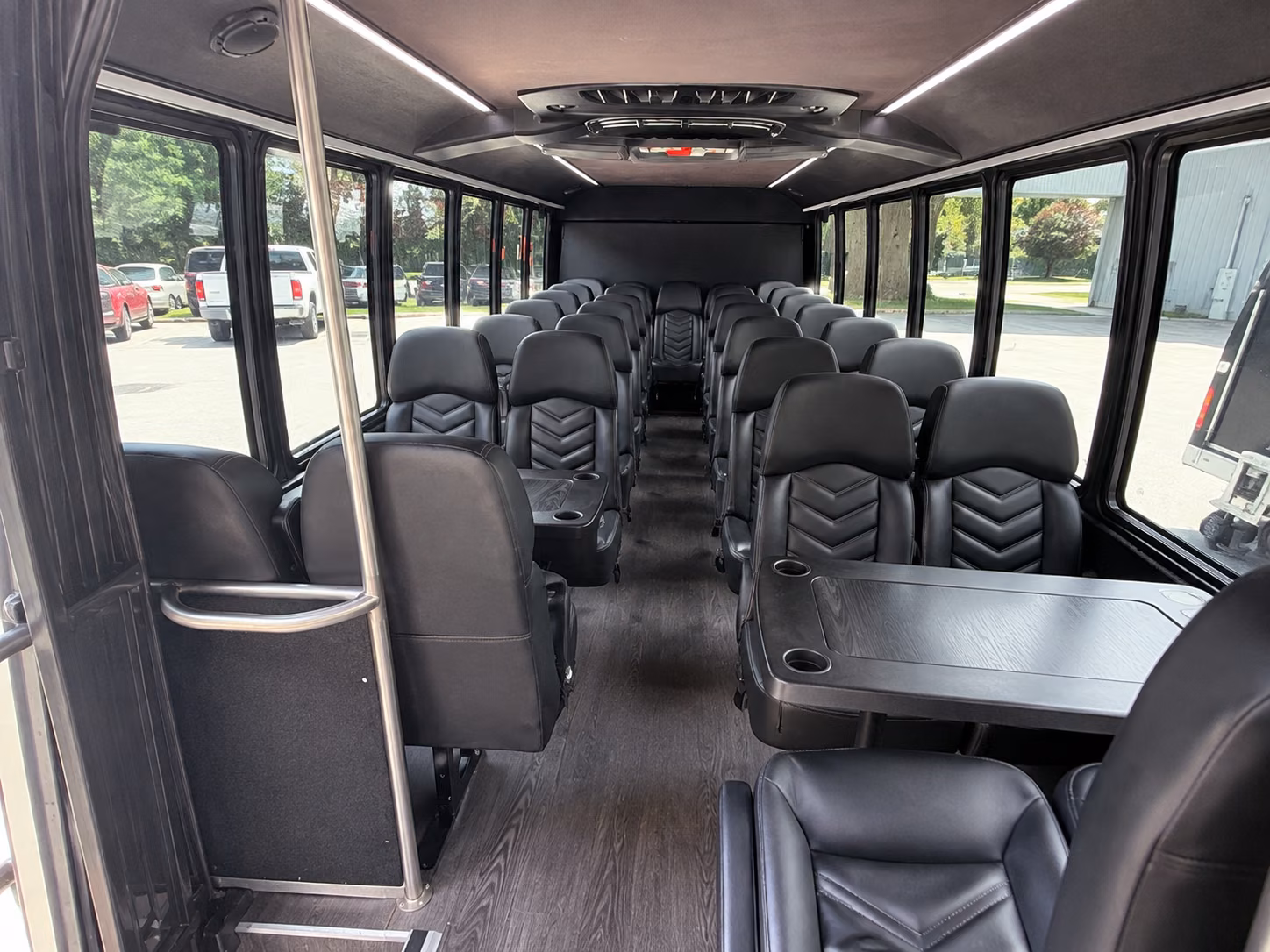cedar rapids military base transfer and troop movement buses